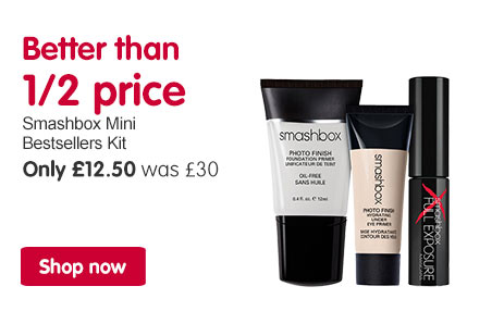 Better than 1/2 price on Smashbox Mini Bestsellers Kit